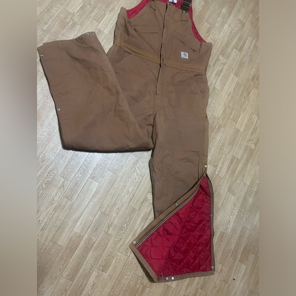 Carhartt Insulated Men’s Bibs - Picture 3 of 5